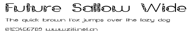 Future Sallow Wide.ttf字體轉換器圖片