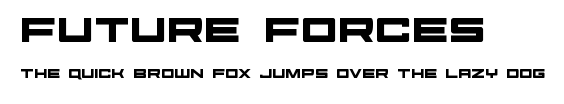 Future Forces.ttf字體轉換器圖片