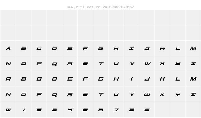 字符映射圖