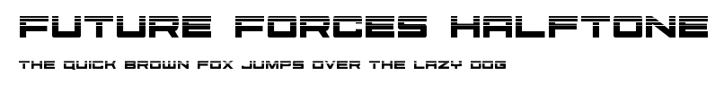 Future Forces Halftone.ttf字體轉換器圖片