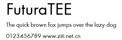FuturaTEE.ttf字體轉換器圖片