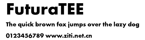 FuturaTEE.ttf字體轉換器圖片