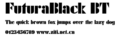 FuturaBlack BT.ttf