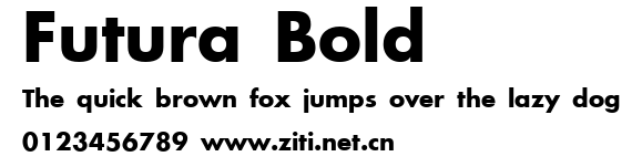 Futura Bold.ttf字體轉換器圖片