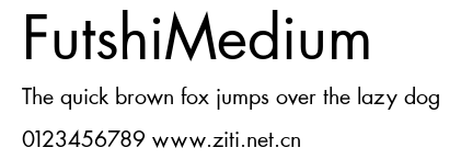 FutshiMedium.ttf字體轉換器圖片