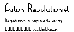 Futon Revolutionist.ttf字體轉換器圖片