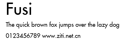 Fusi.ttf字體轉換器圖片