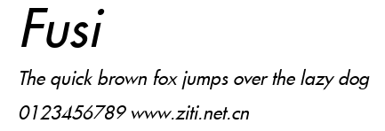 Fusi.ttf字體轉換器圖片