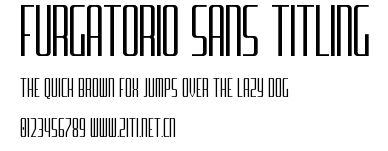 Furgatorio Sans Titling.ttf字體轉換器圖片