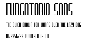Furgatorio Sans.ttf字體轉換器圖片