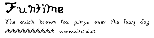 Funtime.ttf字體轉換器圖片