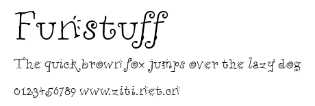 Funstuff.ttf字體轉換器圖片