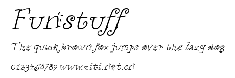 Funstuff.ttf字體轉換器圖片