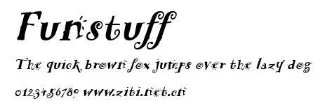 Funstuff.ttf字體轉換器圖片