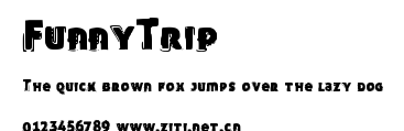 FunnyTrip.ttf字體轉換器圖片