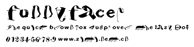 FunnyFaces.ttf字體轉換器圖片