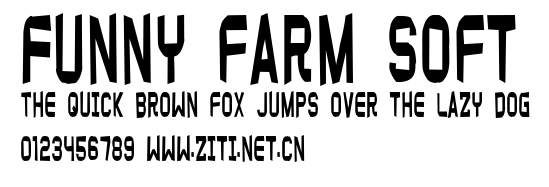 Funny farm soft.ttf字體轉換器圖片