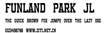 Funland Park JL.ttf字體轉換器圖片