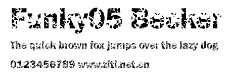 Funky05 Becker.ttf字體轉換器圖片