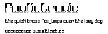 Funkotronic.ttf字體轉換器圖片