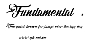 Fundamental 1.0.ttf字體轉換器圖片