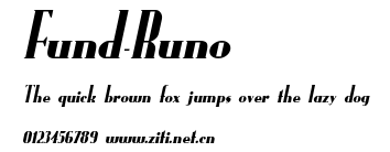 Fund-Runo.ttf字體轉換器圖片
