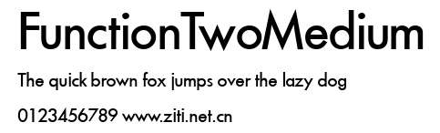 FunctionTwoMedium.ttf字體轉換器圖片