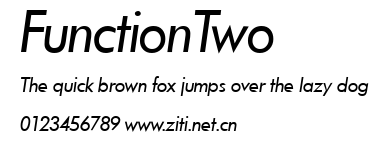 FunctionTwo.ttf字體轉換器圖片