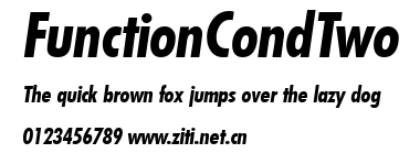 FunctionCondTwo.ttf字體轉換器圖片