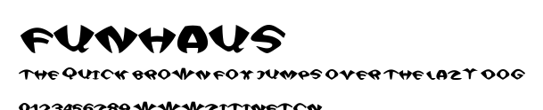 FunHaus.ttf字體轉換器圖片