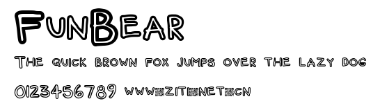 FunBear.ttf字體轉換器圖片