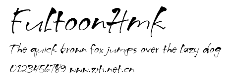 FultoonHmk.ttf字體轉換器圖片