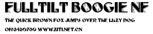 FullTilt Boogie NF.ttf字體轉換器圖片