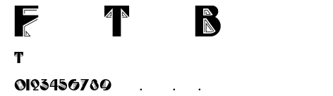 FullTiltBoogie.ttf字體轉換器圖片