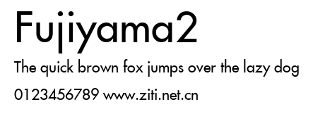 Fujiyama2.ttf字體轉換器圖片