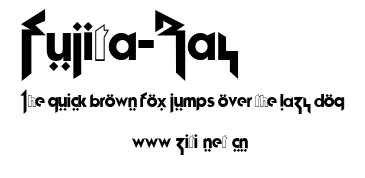 Fujita-Ray.ttf字體轉換器圖片