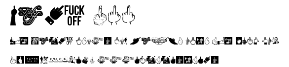 Fuck Off.ttf字體轉換器圖片