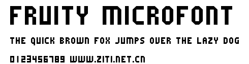 Fruity microfont.ttf