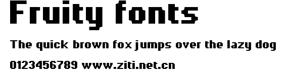 Fruity fonts.ttf