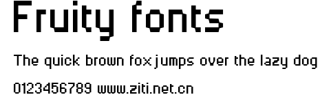 Fruity fonts.ttf