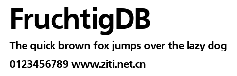 FruchtigDB.ttf字體轉換器圖片