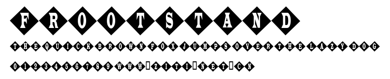 FrootStand.ttf字體轉換器圖片