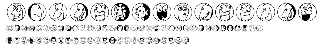 Frontal-Buttons.ttf字體轉換器圖片
