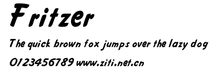 Fritzer.ttf字體轉換器圖片