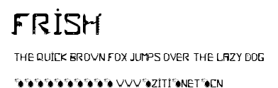 Frish.ttf字體轉換器圖片