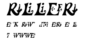 FrillyExtras.ttf字體轉換器圖片