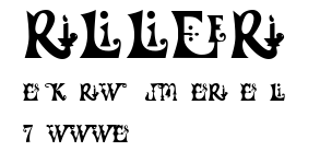 FrillyExtras.ttf字體轉換器圖片