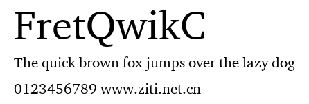 FretQwikC.ttf字體轉換器圖片