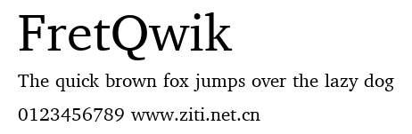 FretQwik.ttf字體轉換器圖片