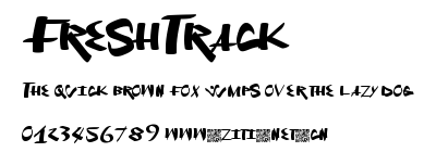 FreshTrack.ttf字體轉換器圖片